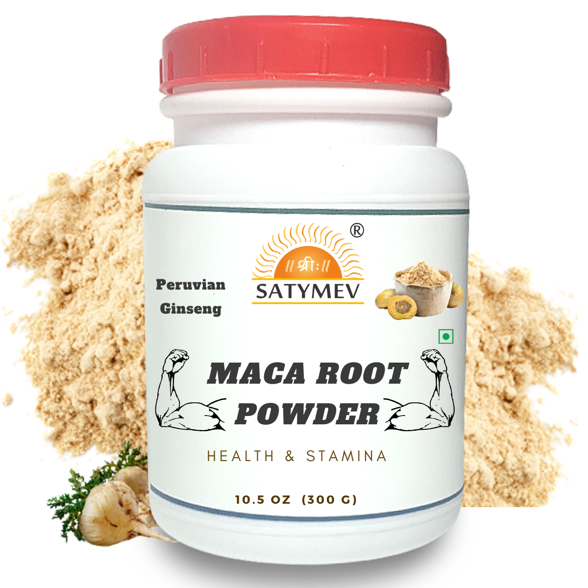 Maca Root Powder in India – Natural Energy Boost Supplement 300g