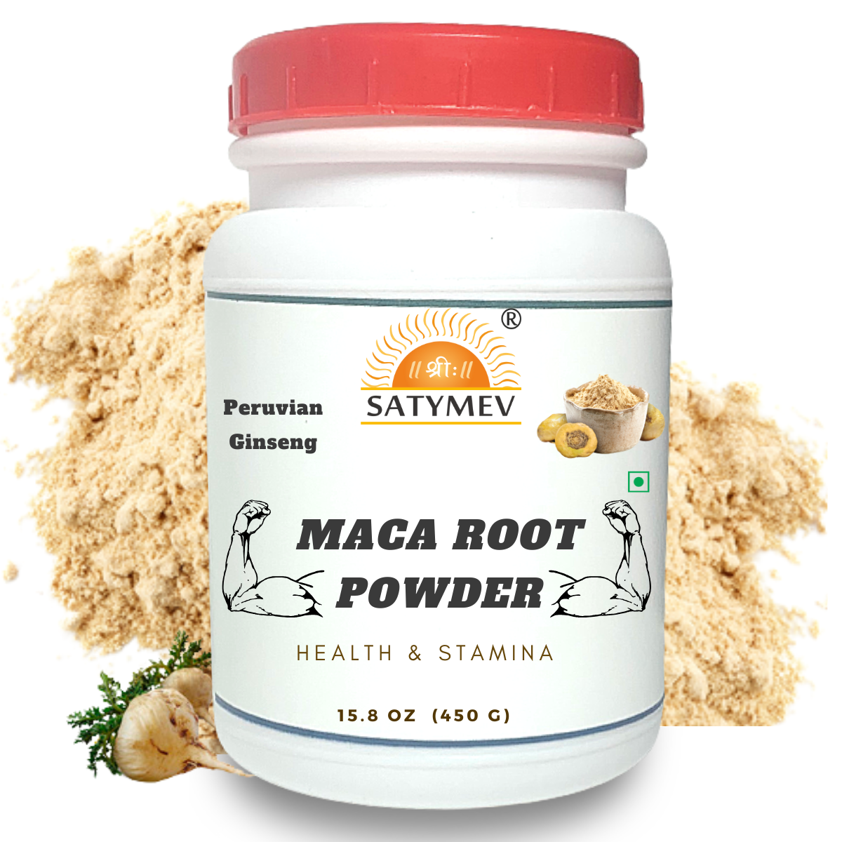 Maca Root Powder in India – Natural Energy Boost Supplement 450g