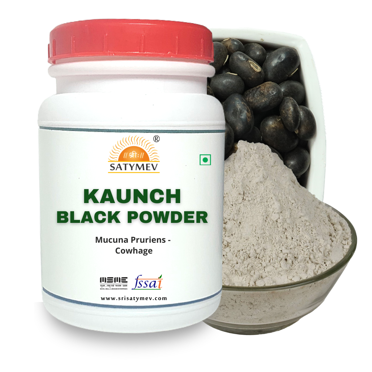 Kaunch Black Seeds Powder - Mucuna Pruriens 1kg