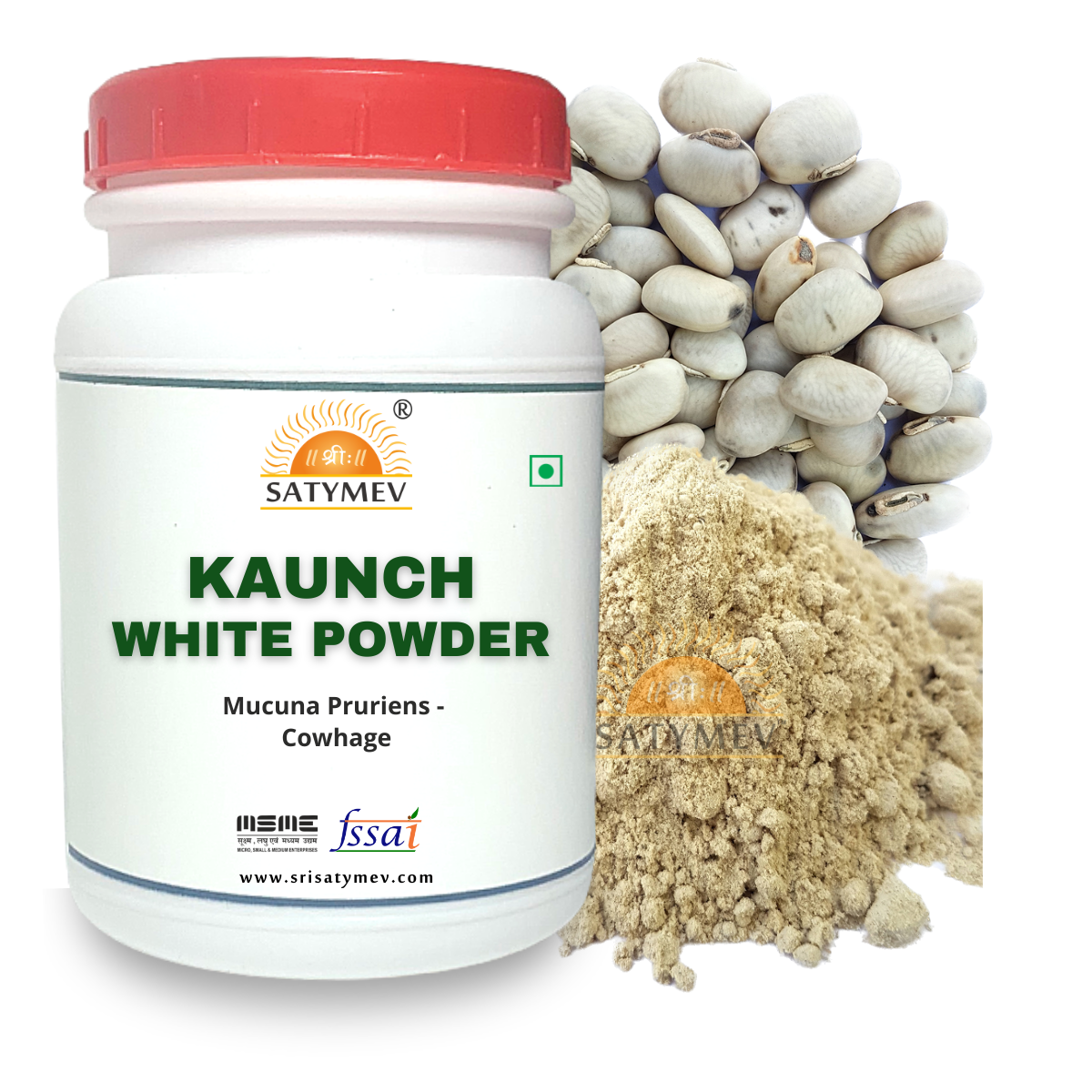Kaunch White Seeds Powder - Mucuna Pruriens 800g